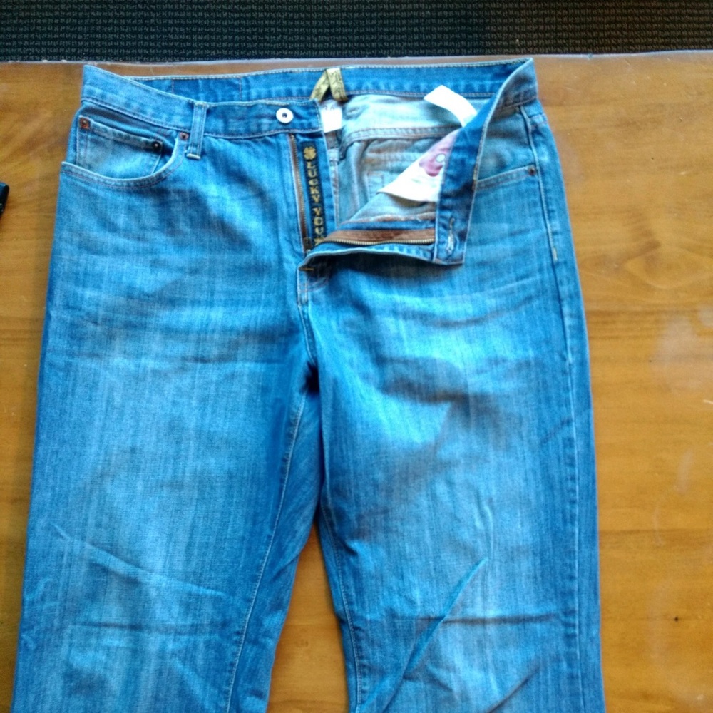 LUCKY YOU Men’s Staten Straight Leg Jeans 36x36